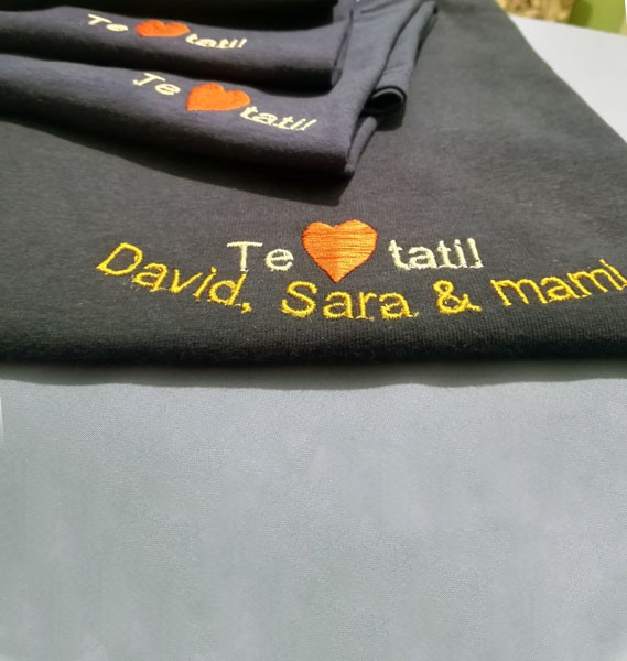 Tricou 4 cu broderie personalizata